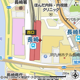 大阪屋 長崎駅店周辺の地図