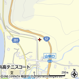 長崎県雲仙市小浜町北野35周辺の地図