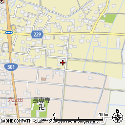 熊本県熊本市南区並建町133周辺の地図