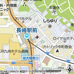 長崎県長崎市大黒町7-8周辺の地図