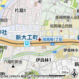 株式会社テレビ九州周辺の地図