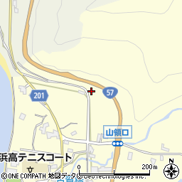 長崎県雲仙市小浜町北野40周辺の地図
