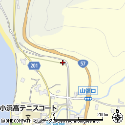 長崎県雲仙市小浜町北野30周辺の地図