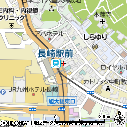 長崎県長崎市大黒町7-19周辺の地図