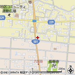 熊本県熊本市南区並建町171周辺の地図