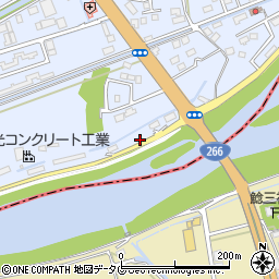 熊本県熊本市東区画図町大字下無田1747周辺の地図