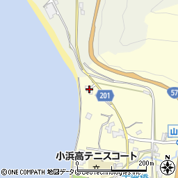 イサハヤ電子株式会社　小浜研修センター周辺の地図