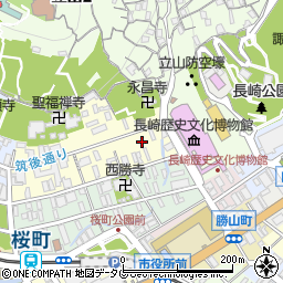 長崎県長崎市玉園町2-19周辺の地図