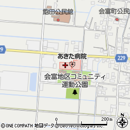 あきた病院 訪問看護ステーション たんぽぽ周辺の地図