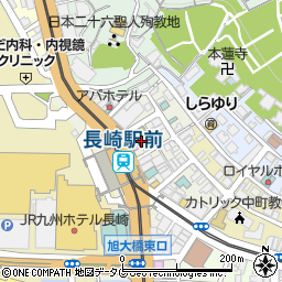 長崎県長崎市大黒町6-10周辺の地図