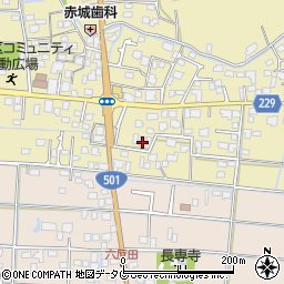 熊本県熊本市南区並建町168-3周辺の地図