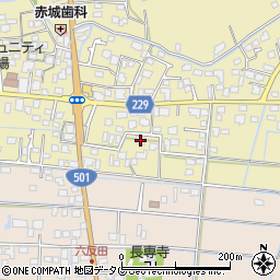 熊本県熊本市南区並建町149周辺の地図
