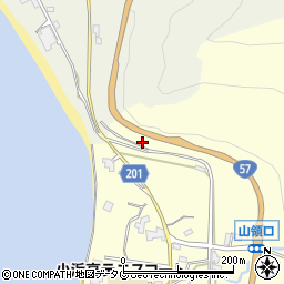 長崎県雲仙市小浜町北野3周辺の地図