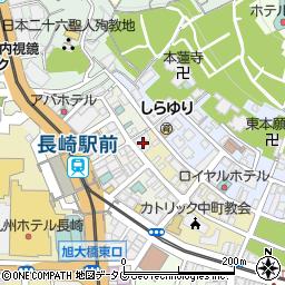 八州 長崎駅前店周辺の地図