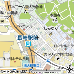 串串 長崎駅前店周辺の地図