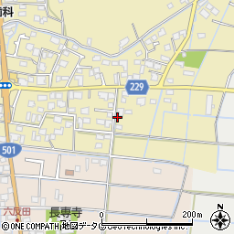 熊本県熊本市南区並建町106周辺の地図