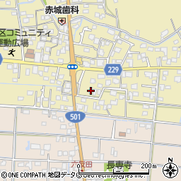 熊本県熊本市南区並建町168周辺の地図