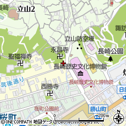 有限会社ハウスプラン長崎周辺の地図
