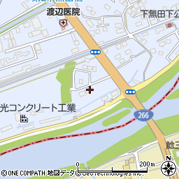 熊本県熊本市東区画図町大字下無田1755周辺の地図
