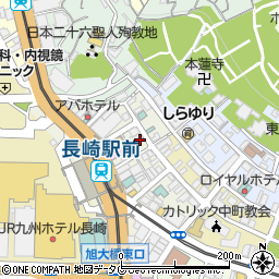 長崎県長崎市大黒町5-10周辺の地図