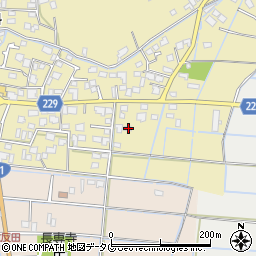 熊本県熊本市南区並建町107周辺の地図