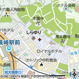 ネオ・プレイス長崎駅前トレビオス弐番館周辺の地図