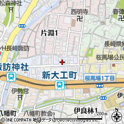林田精肉店周辺の地図
