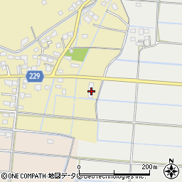 熊本県熊本市南区並建町74周辺の地図