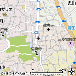 株式会社ホロスプランニング　長崎西オフィス周辺の地図