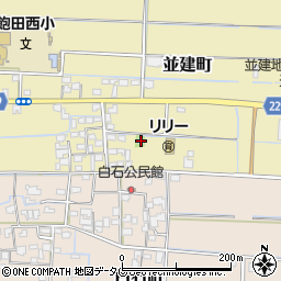 熊本県熊本市南区並建町898周辺の地図