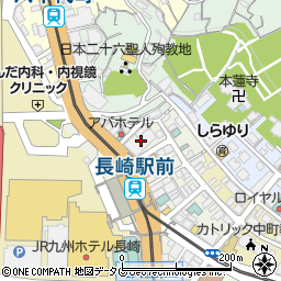 長崎県長崎市大黒町3-1周辺の地図