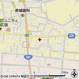 熊本県熊本市南区並建町252周辺の地図