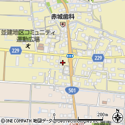 熊本県熊本市南区並建町780周辺の地図