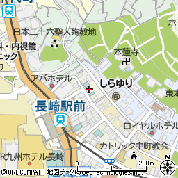 長崎県長崎市大黒町4-5周辺の地図