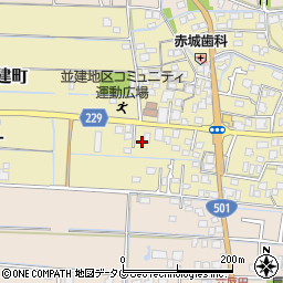 熊本県熊本市南区並建町762周辺の地図