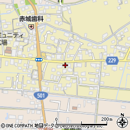 熊本県熊本市南区並建町199周辺の地図