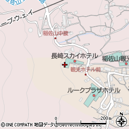 長崎ブルースカイホテル周辺の地図