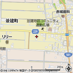 熊本県熊本市南区並建町758周辺の地図