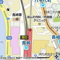 長崎銘品蔵周辺の地図