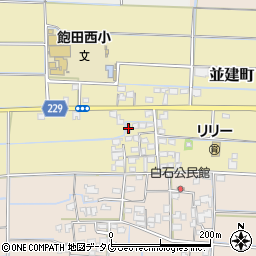 熊本県熊本市南区並建町1459周辺の地図