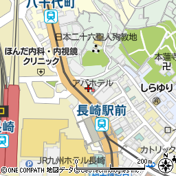 長崎県長崎市大黒町2周辺の地図