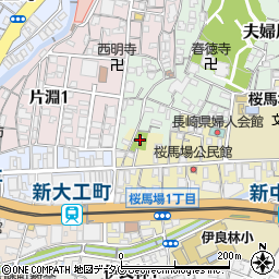 桜馬場天満神社周辺の地図