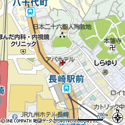 長崎県長崎市大黒町2-9周辺の地図