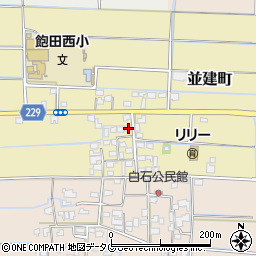 熊本県熊本市南区並建町1460周辺の地図