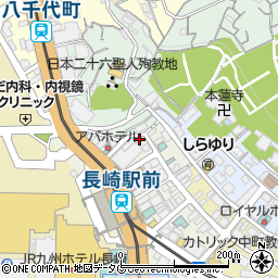 長崎県長崎市大黒町3-10周辺の地図