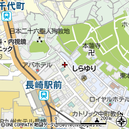 長崎県長崎市大黒町4-16周辺の地図