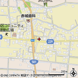 熊本県熊本市南区並建町265周辺の地図