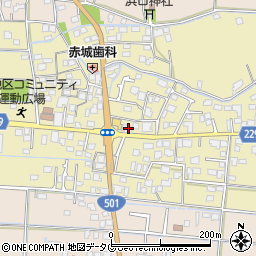 熊本県熊本市南区並建町265周辺の地図