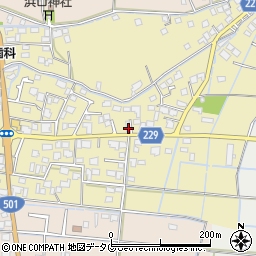 熊本県熊本市南区並建町355周辺の地図