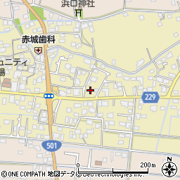 熊本県熊本市南区並建町329-1周辺の地図